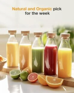 Cold Press Juicer, FEZEN Small Masticating Juicer For Fruits And Vegetables, Powerful Juice Extractor Machine With Compact Size And Space-Saving Feature, Very Easy To Clean (Updated) 14 Cold Press Juicer, FEZEN Small Masticating Juicer For Fruits And Vegetables, Powerful Juice Extractor Machine With Compact Size And Space-Saving Feature, Very Easy To Clean (Updated) -Small Appliance Store 71dgsWVpHhL. AC SL1500