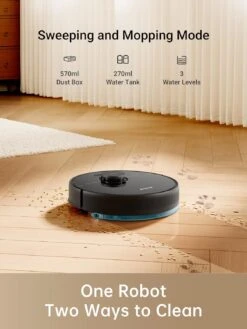 Dreametech D9 Max Robot Vacuum And Mop Combo, LiDAR Navigation, 4000Pa Strong Suction Power, 180mins Runtime, 2-in-1 Sweep And Mop, Compatible With Alexa -Small Appliance Store 71e8wd8fS3L. AC SL1500