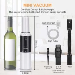 XREXS Handheld Vacuum Cordless, Portable Hand Held Car Vacuum Cleaner With High Power, Rechargeable Mini Vacuum For Home Office Pet Hair Cleaning, 8000Pa Strong Suction, Lightweight And Quick Charge -Small Appliance Store 71eQGC9PPGL. AC SL1500