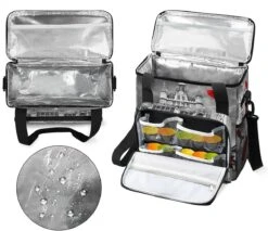 Cfpolar Coffee Maker Carrying Bag Bridge Flying Red Umbrellas Travel Coffee Machine Bag Carrying Organizer Case Portable Single Serve Coffee Brewer Tote Bag Storage Bag For Camping Picnic -Small Appliance Store 71f1rg3tgZL. AC SL1200