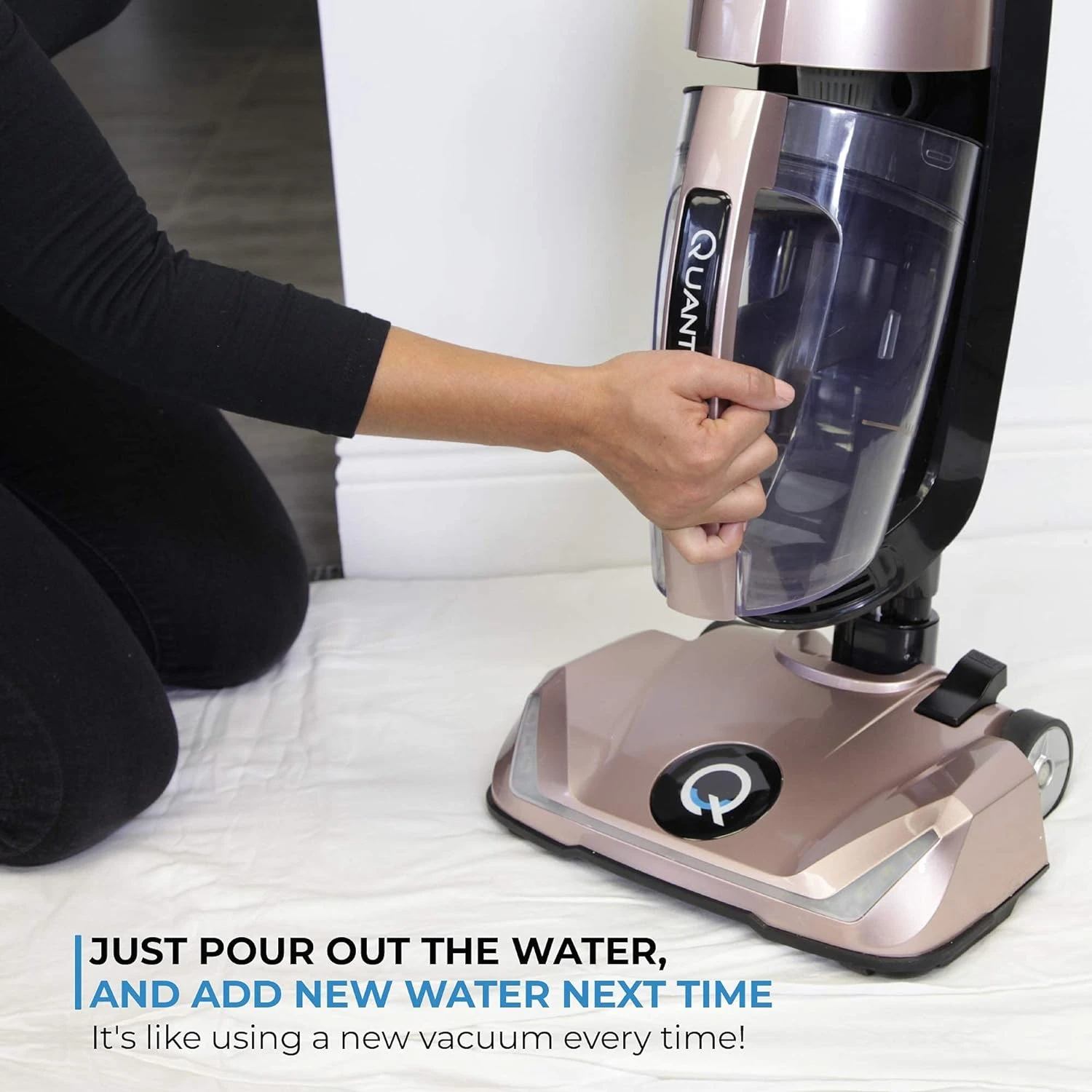 Quantum X Upright Water Filter Vacuum — The Best Bagless Household Vac Cleaner With Water & MicroSilver Filtration To Clean Wet & Dry Messes - Pet, Dog Hair & Toddler Spills On Carpet & Hardwood Floor 7 Quantum X Upright Water Filter Vacuum — The Best Bagless Household Vac Cleaner With Water & MicroSilver Filtration To Clean Wet & Dry Messes - Pet, Dog Hair & Toddler Spills On Carpet & Hardwood Floor - Image 5