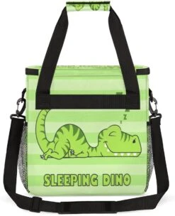 Cfpolar Coffee Maker Carrying Bag Cute Animal Dinosaur Pattern Stripe Travel Coffee Machine Bag Carrying Organizer Case Portable Single Serve Coffee Brewer Tote Bag Storage Bag For Camping Picnic -Small Appliance Store 71g2A3Po pL. AC SL1200