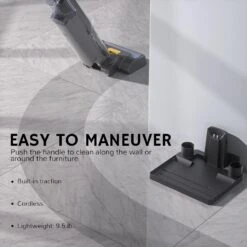 AIRTHEREAL Smart Wet Dry Vacuum Cleaner, Cordless Hard Floor Cleaner Vacuum Mop All In One With Self-Cleaning, Smart Voice Assistant With Extra Brush-Roll And Filter, VacTide V1 Gray -Small Appliance Store 71h5vN6zORL. AC SL1500