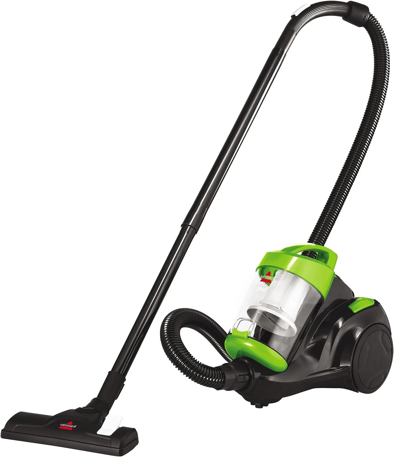 BISSELL Zing Lightweight, Bagless Canister Vacuum, 2156A,Black/Citrus Lime 3 BISSELL Zing Lightweight, Bagless Canister Vacuum, 2156A,Black/Citrus Lime