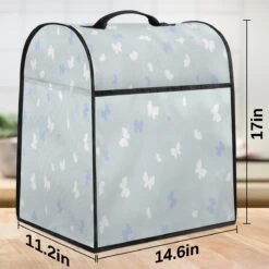 Blue White Butterfly Coffee Machine Dust Cover Beautiful Butterfly Stand Mixer Dust Cover Stand Mixer Cover Waterproof,Easy To Clean,Multi-Pocket 13 Blue White Butterfly Coffee Machine Dust Cover Beautiful Butterfly Stand Mixer Dust Cover Stand Mixer Cover Waterproof,Easy To Clean,Multi-Pocket -Small Appliance Store 71ipPAJM JL. AC SL1200