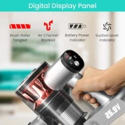 Belife S10 Cordless Vacuum Cleaner, Stick Vacuum Cleaners For Home Carpet And Hardwood Floor, Household Wireless Vacuum For Pet Hair, 22Kpa Powerful Digital Motor, Up To 40Min Runtime -Small Appliance Store 71j55cyIszL. AC SL1500