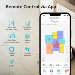 360 S8 Plus Robot Vacuum And Mop Combo, Botslab Self-Empty LIDAR Navigation Smart Mapping Robot, 2700Pa Suction, Carpet Detection, Work With Alexa, WIFI, APP, Ideal For Pet Hair, Hard Floor And Carpet 16 360 S8 Plus Robot Vacuum And Mop Combo, Botslab Self-Empty LIDAR Navigation Smart Mapping Robot, 2700Pa Suction, Carpet Detection, Work With Alexa, WIFI, APP, Ideal For Pet Hair, Hard Floor And Carpet -Small Appliance Store 71kioSn5 NL. AC SL1500