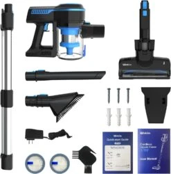 WnkimTech Cordless Vacuum Cleaner, Stick Vacuum With 3 Suction Mode For Hardwood Floor, Up To 40 Mins Rechargeable Battery, 6-in-1 Household Wireless Upright Lightweight Vacuum For Pet Hair Carpet 19 WnkimTech Cordless Vacuum Cleaner, Stick Vacuum With 3 Suction Mode For Hardwood Floor, Up To 40 Mins Rechargeable Battery, 6-in-1 Household Wireless Upright Lightweight Vacuum For Pet Hair Carpet -Small Appliance Store 71mLTtrrL. AC SL1500