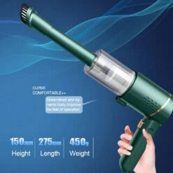 MORESEC Car Portable Handheld Small Vacuum Cleaner Wireless Home Car Dual-Use Rechargeable High-Power Powerful Vacuum Cleaner, Extended Suction Nozzle, One Button To Open 13 MORESEC Car Portable Handheld Small Vacuum Cleaner Wireless Home Car Dual-Use Rechargeable High-Power Powerful Vacuum Cleaner, Extended Suction Nozzle, One Button To Open -Small Appliance Store 71nkfW0JsAL. AC SL1500