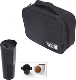 Coffee Maker Storage Bag, Travel Carrying Organizer Case, Suitable For Coffee Machines And Other Accessories, Dustproof Tote Bag For Coffee Machines, Vacuum Cups, Handheld Milk Frothers Black -Small Appliance Store 71oQitXuVEL. AC SL1500 1