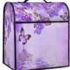 Purple Floral Flower Orchid Butterfly Coffee Machine Dust Cover Beautiful Butterfly Stand Mixer Dust Cover Stand Mixer Cover Waterproof,Easy To Clean,Multi-Pocket 1 Purple Floral Flower Orchid Butterfly Coffee Machine Dust Cover Beautiful Butterfly Stand Mixer Dust Cover Stand Mixer Cover Waterproof,Easy To Clean,Multi-Pocket -Small Appliance Store 71p 9rdxQhL. AC SL1200