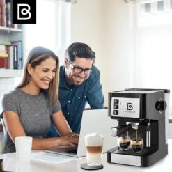 20 Bar Espresso Machine, Compact Espresso Maker With Milk Frother Wand, Professional Espresso Coffee Machine And Cappuccino Machine With 50 Oz Removable Water Tank For Cappuccino, Latte And Barista -Small Appliance Store 71pYk6drnHL. AC SL1500
