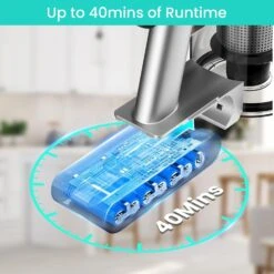 Belife S10 Cordless Vacuum Cleaner, Stick Vacuum Cleaners For Home Carpet And Hardwood Floor, Household Wireless Vacuum For Pet Hair, 22Kpa Powerful Digital Motor, Up To 40Min Runtime -Small Appliance Store 71pZBUEsQ L. AC SL1500