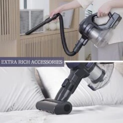 TMA Cordless Vacuum Cleaner, 250W 25Kpa Stick Vacuum Cleaner With 8-Cell Large Battery For 40 Mins Runtime, 4 Filters, 1.3L Dust Cup, T220 16 TMA Cordless Vacuum Cleaner, 250W 25Kpa Stick Vacuum Cleaner With 8-Cell Large Battery For 40 Mins Runtime, 4 Filters, 1.3L Dust Cup, T220 -Small Appliance Store 71phHsU7kL. AC SL1500