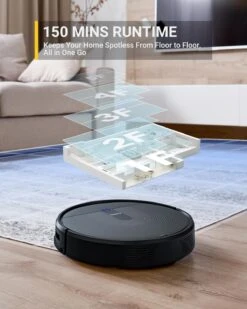 Thamtu G11 Max Robotic Vacuum Cleaner With Smart Dynamic Navigation, 2500Pa Suction Powerful Robot Vacuums, APP Control For Pet Hair, Hard Floor And Medium-Pile Carpet 13 Thamtu G11 Max Robotic Vacuum Cleaner With Smart Dynamic Navigation, 2500Pa Suction Powerful Robot Vacuums, APP Control For Pet Hair, Hard Floor And Medium-Pile Carpet -Small Appliance Store 71s2Lg4HZZL. SL1500