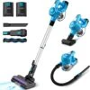 INSE Cordless Vacuum Cleaner, 28Kpa 300W Lightweight Cordless Vacuum For Carpet Hard Floor 2 INSE Cordless Vacuum Cleaner, 28Kpa 300W Lightweight Cordless Vacuum For Carpet Hard Floor -Small Appliance Store 71sJ6omC7hL. AC SL1500