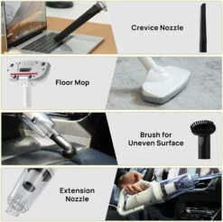 IPettie Cordless Pet Hair Vacuum 12000 PA Powerful Suction With LED Light, 4 Different Nozzles, Cat Hair Or Dog Hair Vacuum For Shedding, Portable Handheld Vacuum For Pet Hair 13 IPettie Cordless Pet Hair Vacuum 12000 PA Powerful Suction With LED Light, 4 Different Nozzles, Cat Hair Or Dog Hair Vacuum For Shedding, Portable Handheld Vacuum For Pet Hair -Small Appliance Store 71swcbVi3aL. AC SL1500