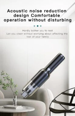 FOSENHL Portable Cordless Handheld Vacuum Car Vacuum Cleaner High Power,with Removeable Handle And Flashlight Function -Small Appliance Store 71t3qU6If0L. AC SL1500
