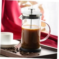 Cabilock Coffee Maker Portable Espresso Maker Coffee Espresso Small Espresso Maker Cappuccino Machine Glass Coffee Press Maker Coffee Lover Gift Coffee Pot For Office Bubbler -Small Appliance Store 71t4Gs 2vuL. AC SL1500