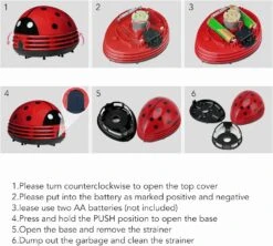 Fdit Mini Desktop Vacuum Cleaner Portable Beetle Vacuum Paper Handheld Ladybug Sweeper Crumb Ladybird For Cartoon Red Ladybird Scraper 16 Fdit Mini Desktop Vacuum Cleaner Portable Beetle Vacuum Paper Handheld Ladybug Sweeper Crumb Ladybird For Cartoon Red Ladybird Scraper -Small Appliance Store 71tvwzOXcgL. AC SL1500