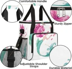 Cfpolar Coffee Maker Carrying Bag Mermaid Animal Fish Travel Coffee Machine Bag Carrying Organizer Case Portable Single Serve Coffee Brewer Tote Bag Storage Bag For Camping Picnic -Small Appliance Store 71v2fzvQYqL. AC SL1200