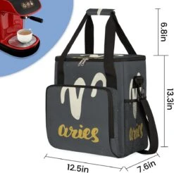 Cfpolar Coffee Maker Carrying Bag Aries Travel Coffee Machine Bag Carrying Organizer Case Portable Single Serve Coffee Brewer Tote Bag Storage Bag For Camping Picnic -Small Appliance Store 71v6kp1vLHL. AC SL1200