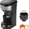 Commercial Chef Coffee Machine, Single Serve Coffee Maker, Portable Coffee Maker Single Serve With 13 Ounce Water Tank & One Touch Button For Coffee Brewing -Small Appliance Store 71vpEUDNbNL. AC SL1500