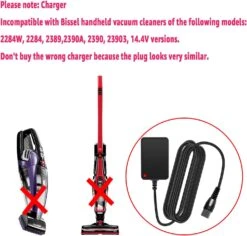 Replace The 1627037 1616326 Charger Power Supply. Compatible With The Power Cord Of The Bissell 3061 2286 22862 2286A 2482 10.8V Lithium-ion Cordless Handheld Vacuum Cleaner(1 Black) 13 Replace The 1627037 1616326 Charger Power Supply. Compatible With The Power Cord Of The Bissell 3061 2286 22862 2286A 2482 10.8V Lithium-ion Cordless Handheld Vacuum Cleaner(1 Black) -Small Appliance Store 71xffu84FNL. AC SL1500