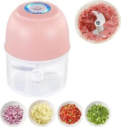 Food Processor, Portable Mini Food Processor, Electric Garlic Blender, Rechargeable Vegetable Chopper Blender, Mini Portable Veggie Chopper, Wireless Food Processor For Ginger, Chili, Fruits, Veggie -Small Appliance Store 71zCOiCKLGL. AC SL1500