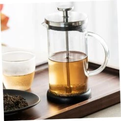 Cabilock Coffee Maker Portable Espresso Maker Coffee Espresso Small Espresso Maker Cappuccino Machine Glass Coffee Press Maker Coffee Lover Gift Coffee Pot For Office Bubbler -Small Appliance Store 71zLkvbieaL. AC SL1500