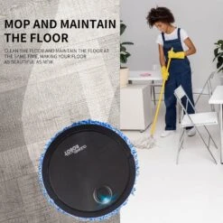 Byikun Household Vacuum Cleaners, Robot Vacuum Cleaner, Intelligent Mopping Robot Full-Automatic And Multi-Directional Lazy Person Cleaner, Ultra-Quiet, For Pet Hair, Hard Floor & Carpet Clean -Small Appliance Store 8110K03iSL. AC SL1500