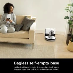 Shark AI Ultra Voice Control Robot Vacuum With Matrix Clean Navigation, Home Mapping, 60-Day Capacity, Self-Empty Base For Homes With Pets (Silver/Black) -Small Appliance Store 813kNEyAZ8L. AC SL1500