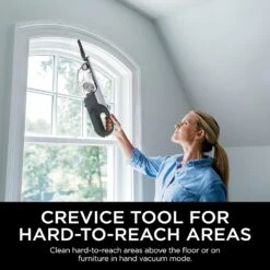 Shark CH963AMZ 2-in-1 Cordless & Handheld Vacuum Ultracyclone System, Ultra-Lightweight And Portable For Car And Home, Washable Filter, XL Dust Cup, Crevice Tool & Scrubbing Brush, White 18 Shark CH963AMZ 2-in-1 Cordless & Handheld Vacuum Ultracyclone System, Ultra-Lightweight And Portable For Car And Home, Washable Filter, XL Dust Cup, Crevice Tool & Scrubbing Brush, White -Small Appliance Store 814XunNGwUL. AC SL1500