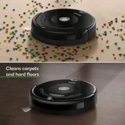 IRobot Roomba 675 Robot Vacuum-Wi-Fi Connectivity, Works With Alexa, Good For Pet Hair, Carpets, Hard Floors, Self-Charging -Small Appliance Store 817NroKzolL. AC SL1500