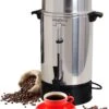 West Bend 33600 Coffee Urn Commercial Highly-Polished Aluminum NSF Approved Features Automatic Temperature Control Large Capacity With Fast Brewing And Easy Clean Up, 100-Cup, Silver -Small Appliance Store 8193vnB1R8L. AC SL1500