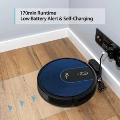 NGTeco Robot Vacuum Cleaner 2500Pa Suction Self-Charging Robotic Vacuums Works In Wi-Fi Connection, Voice Control, Good For Pet Hair, Carpet And Hard Floors -Small Appliance Store 81C9XG6kj5L. AC SL1500