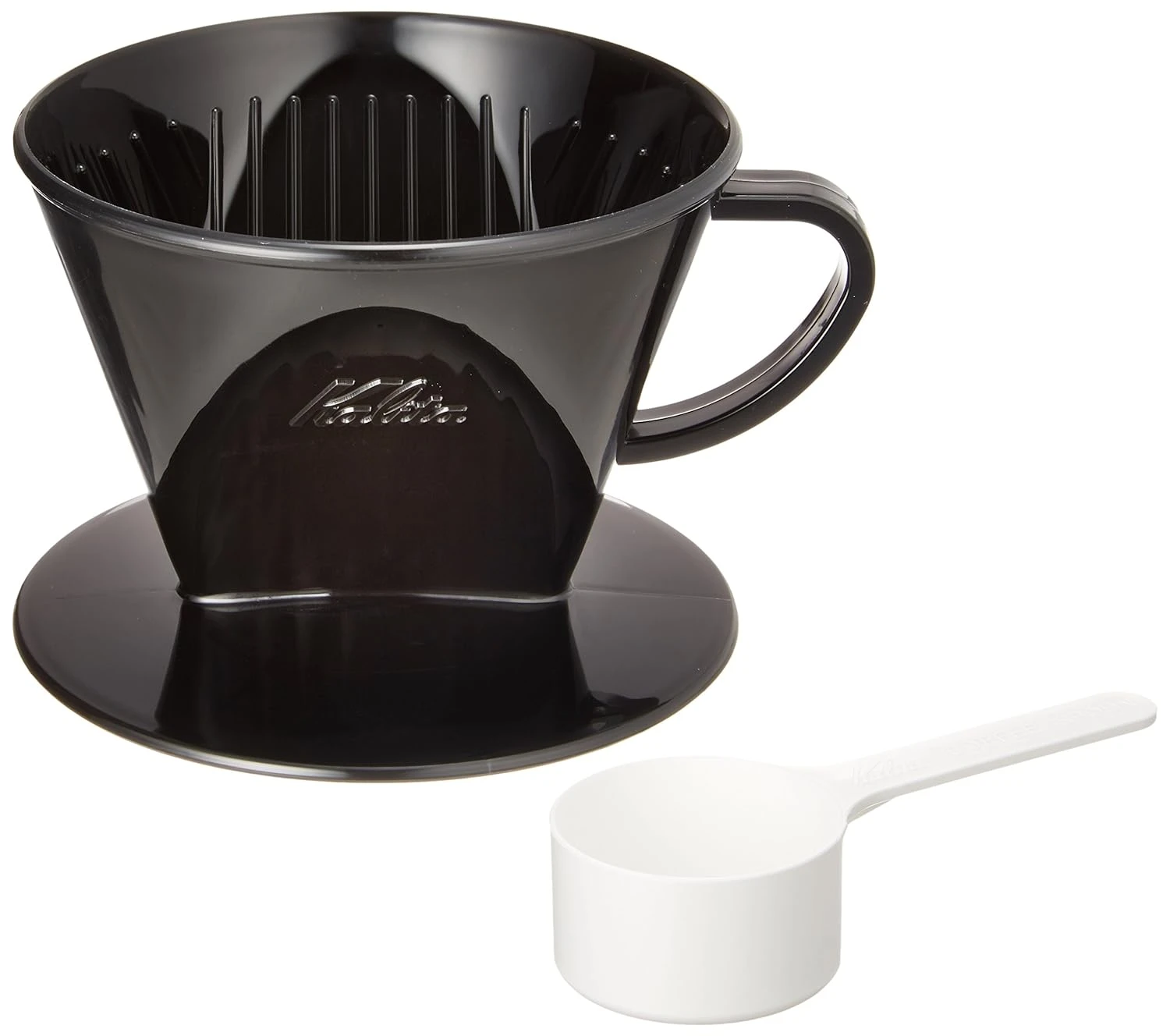 Kalita: [2-4 People For Plastic Coffee Dripper 102-KP Black # 05027 3 Kalita: [2-4 People For Plastic Coffee Dripper 102-KP Black # 05027