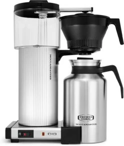 Technivorm Moccamaster 39340 CDT Grand Coffee Maker, 60 Ounce, Silver
