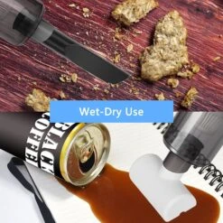 SIRUITON Portable Car Vacuum Cleaner, 9000Pa Handheld Vacuum High Power Cordless, Hand Vacuum 120W Rechargeable Easy To Clean Car Interior,Desktop,Sofa,Keyboard,Drawer And Crevices,Small Spaces -Small Appliance Store 81LqHcUqFEL. AC SL1500