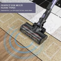 TMA Cordless Vacuum Cleaner, 250W 25Kpa Stick Vacuum Cleaner With 8-Cell Large Battery For 40 Mins Runtime, 4 Filters, 1.3L Dust Cup, T220 17 TMA Cordless Vacuum Cleaner, 250W 25Kpa Stick Vacuum Cleaner With 8-Cell Large Battery For 40 Mins Runtime, 4 Filters, 1.3L Dust Cup, T220 -Small Appliance Store 81NCjWW9 uL. AC SL1500