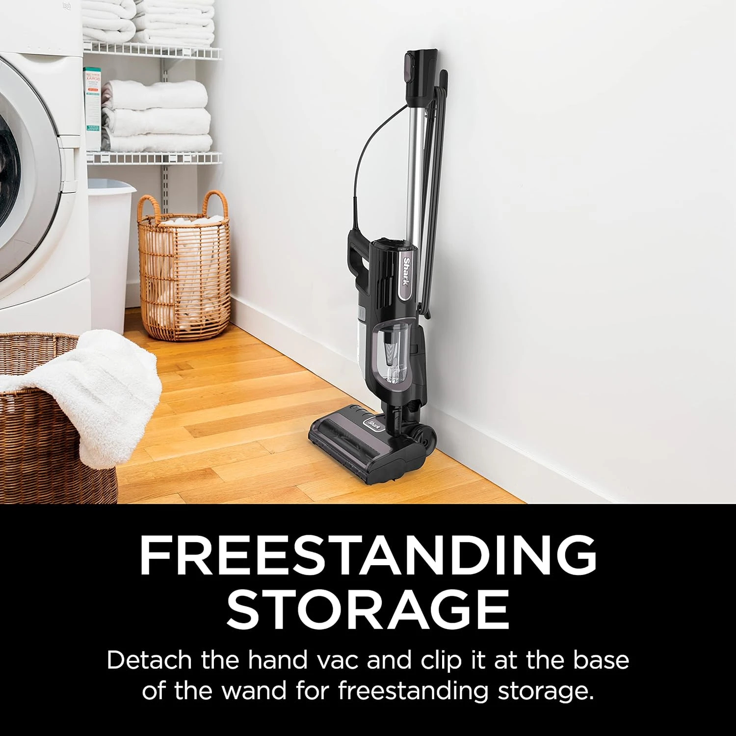 Shark HS152AMZ UltraLight Pet Plus Corded Stick Vacuum, With Swivel Steering, LED Headlights, Removable Dust Cup, Precision Hand Vacuum, And 2 Pet Tools, For All Floors, Lavender,Black 11 Shark HS152AMZ UltraLight Pet Plus Corded Stick Vacuum, With Swivel Steering, LED Headlights, Removable Dust Cup, Precision Hand Vacuum, And 2 Pet Tools, For All Floors, Lavender,Black - Image 9