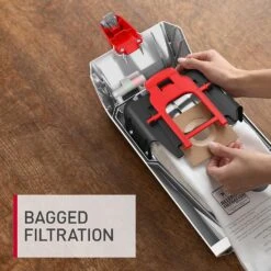 Hoover Complete Performance Corded Bagged Upright Vacuum Cleaner, UH30651, White -Small Appliance Store 81Nx361BDL. AC SL1500