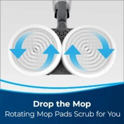 Bissell SpinWave Cordless Hard Floor Expert, 23159, Titanium With Electric Blue Accents -Small Appliance Store 81P4Rc9dwOL. AC SL1500