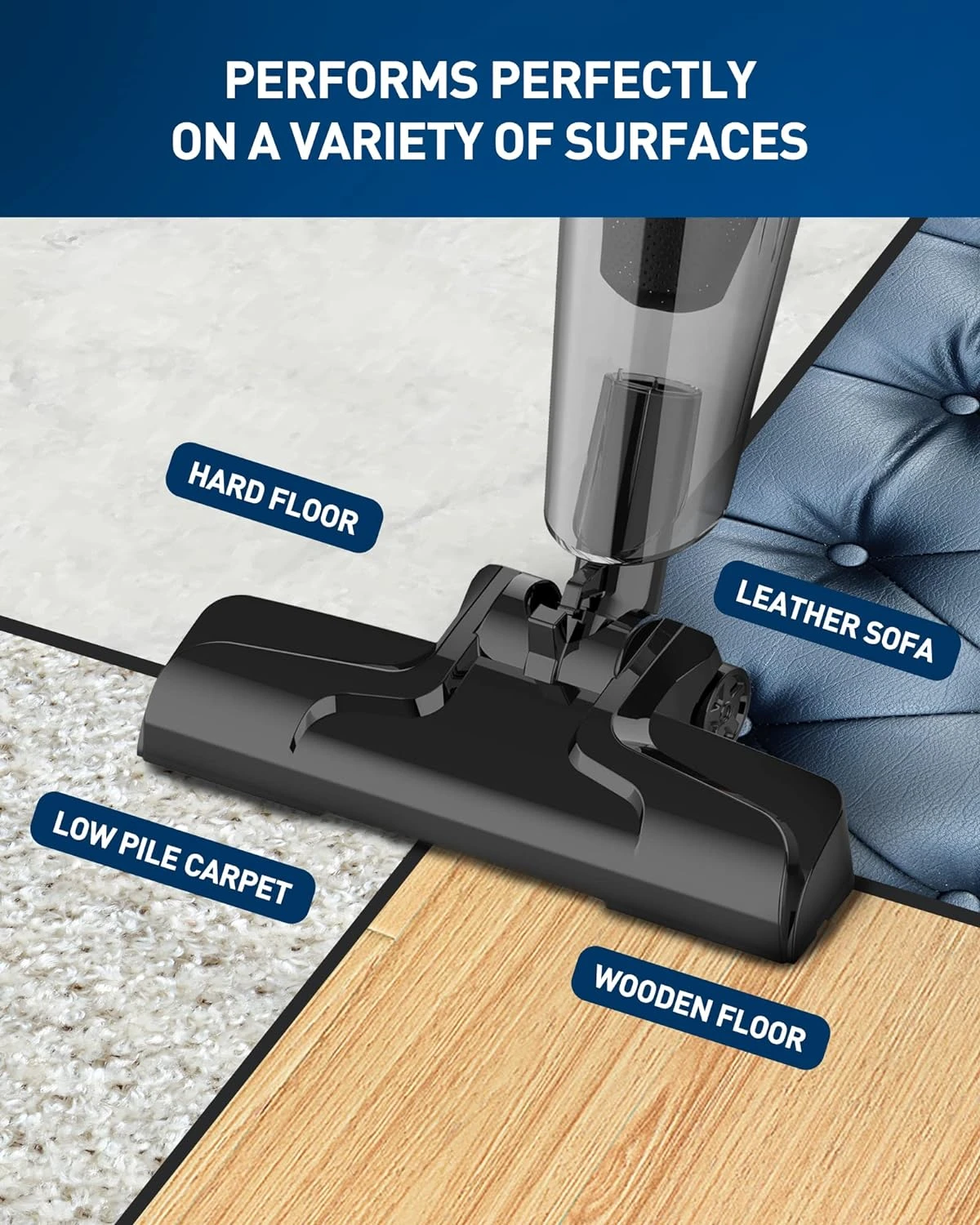 Hihhy Stick-Vacuum Cleaner-Corded Small-Handheld Vacuum - Lightweight Electric Brooms, 20Kpa Powerful Suction 4-in-1 Portable 600W Bagless Mini Hand Vac For Home Pet Hair Hard Wood Floor 8 Hihhy Stick-Vacuum Cleaner-Corded Small-Handheld Vacuum - Lightweight Electric Brooms, 20Kpa Powerful Suction 4-in-1 Portable 600W Bagless Mini Hand Vac For Home Pet Hair Hard Wood Floor - Image 6