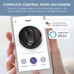 Shark IQ Robot Vacuum AV1002AE With XL Self-Empty Base, Self-Cleaning Brushroll, Advanced Navigation, Wi-Fi, Compatible With Alexa, 2nd Generation -Small Appliance Store 81Q4IuugzfS. AC SL1500