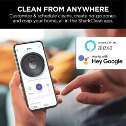 Shark AV2001 AI Robot Vacuum With Self-Cleaning Brushroll, Object Detection, Advanced Navigation, Home Mapping, Perfect For Pet Hair, Compatible With Alexa, Gray -Small Appliance Store 81R0Ec4B7gL. AC SL1500