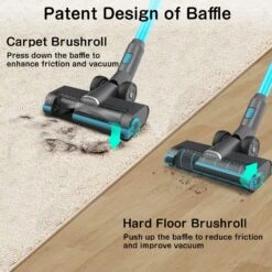 JASHEN V18 Cordless Vacuum Cleaner,Powerful Stick Vacuum With 26Kpa Suction Rechargable Battery For Up To 45 Min Runtime,10 In 1 350W Handheld Vac Perfect For Carpet Hardwood Floor 15 JASHEN V18 Cordless Vacuum Cleaner,Powerful Stick Vacuum With 26Kpa Suction Rechargable Battery For Up To 45 Min Runtime,10 In 1 350W Handheld Vac Perfect For Carpet Hardwood Floor -Small Appliance Store 81S TbfnI1L. AC SL1500 1