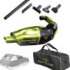 Auto Joe AJVAC-P1 24V Cordless Wet/Dry Handheld Vacuum W/5 Attachments, Bag, Kit (w/ 2-Ah Battery And Charger), Green 1 Auto Joe AJVAC-P1 24V Cordless Wet/Dry Handheld Vacuum W/5 Attachments, Bag, Kit (w/ 2-Ah Battery And Charger), Green -Small Appliance Store 81SBHALCRjL. AC SL1500