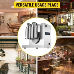 Happybuy Milk Tea Shaker Double Frame Milk Tea Shaking Machine 400r Per Minute Stainless Steel Auto Tea Milk Making Machine For Boba Milk Tea 17 Happybuy Milk Tea Shaker Double Frame Milk Tea Shaking Machine 400r Per Minute Stainless Steel Auto Tea Milk Making Machine For Boba Milk Tea -Small Appliance Store 81SZahMnU8L. SL1500