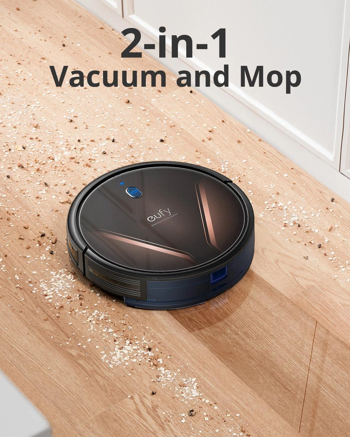 Eufy By Anker, RoboVac G20 Hybrid, Robot Vacuum, Dynamic Navigation, 2500 Pa Strong Suction, 2-in-1 Vacuum And Mop, Ultra-Slim, Quiet, Compatible With Alexa, Ideal For Hard Floors And Pet Hair 4 Eufy By Anker, RoboVac G20 Hybrid, Robot Vacuum, Dynamic Navigation, 2500 Pa Strong Suction, 2-in-1 Vacuum And Mop, Ultra-Slim, Quiet, Compatible With Alexa, Ideal For Hard Floors And Pet Hair - Image 2